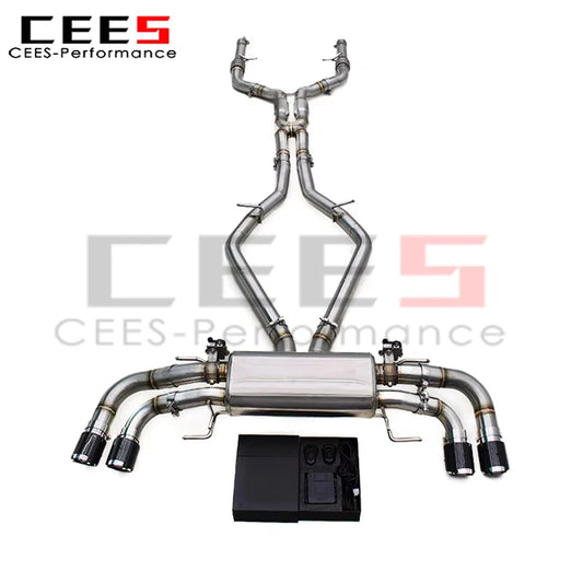 Alfa Romeo Giulia Quadrifoglio 2.9T V6 2016-2024 Valved Sport Exhaust System