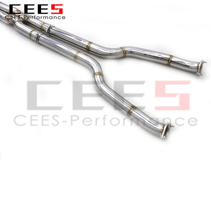 CEES Tuning Catback Exhaust for BMW M5 E60 5.0L 2003-2010 Exhaust Pipe Muffler Stainless Steel Car Exhaust System Escape