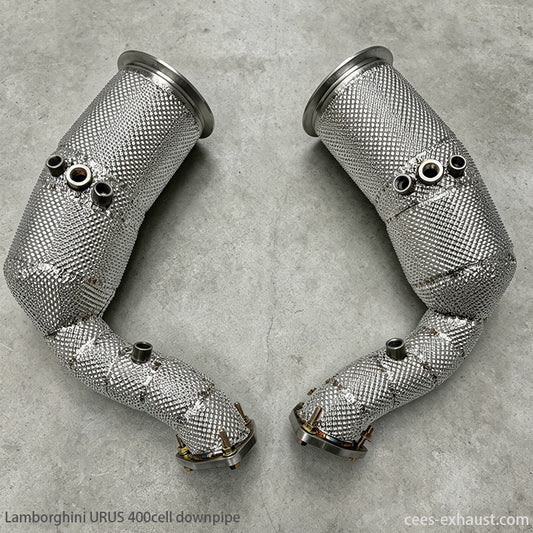 Lamborghini Urus 400 Cell Catted Downpipes Exhaust
