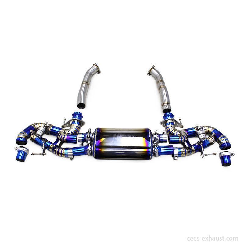 Aston Martin Vantage V8 4.7L Valved Sport Exhaust System