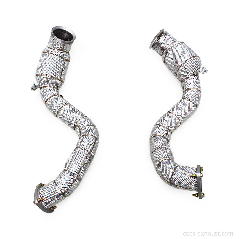 Aston Martin Vantage V8 4.0T Downpipe Exhaust System