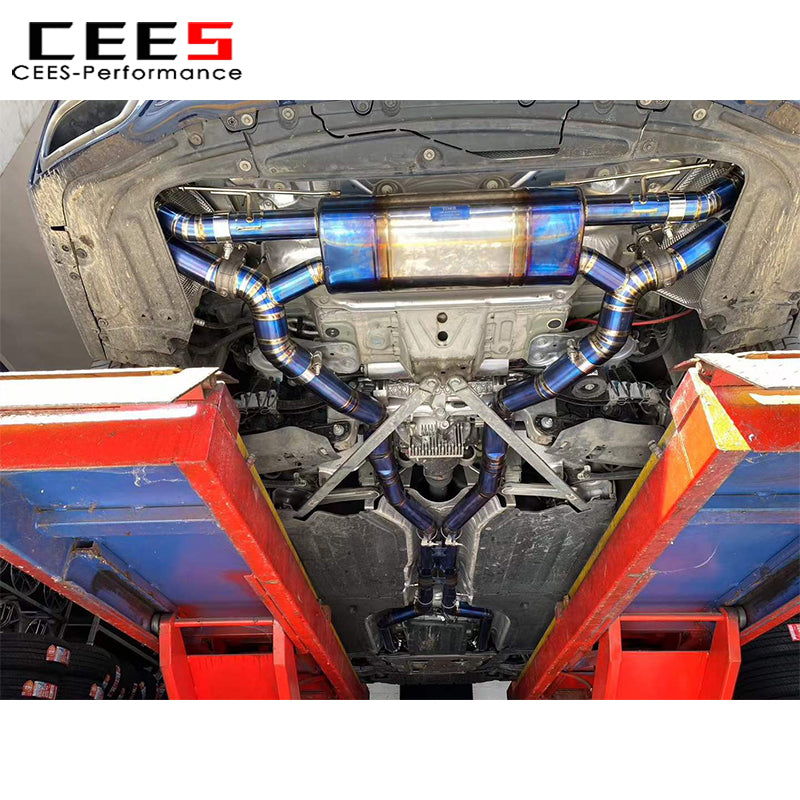 BMW X5 X6 M60i 4.4TT 2024 SS304 Valved Sport Exhaust System