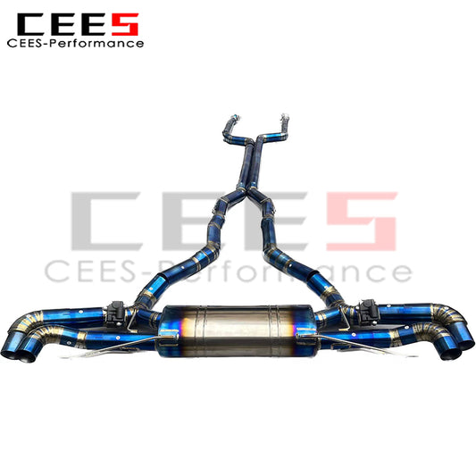 BMW X5 X6 M60i 4.4TT 2024 SS304 Valved Sport Exhaust System