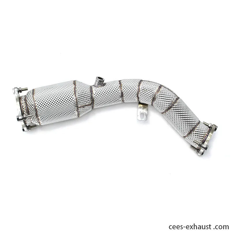 CEES Downpipe for Audi A4 A5 B8 1.8T/2.0T 2008-2017 Tuning Performance SS304 Exhaust Pipe Front Pipe of Exhaust Downpipe