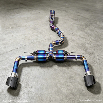 audi rs3 exhaust