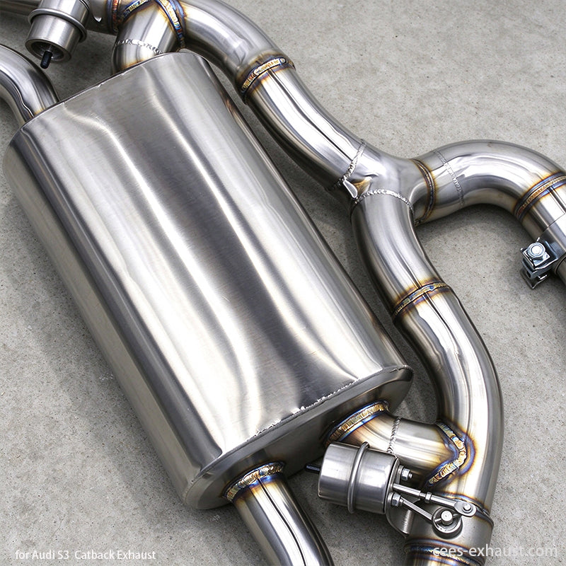 	audi s3 exhaust system