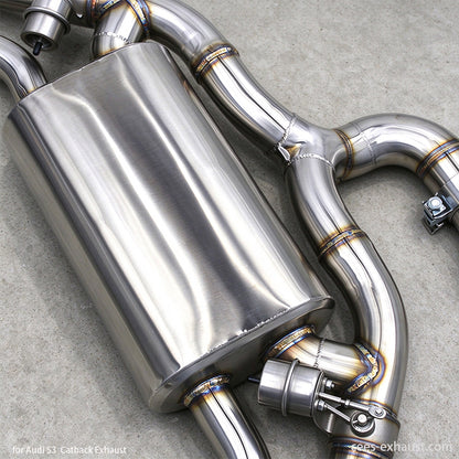	audi s3 exhaust system