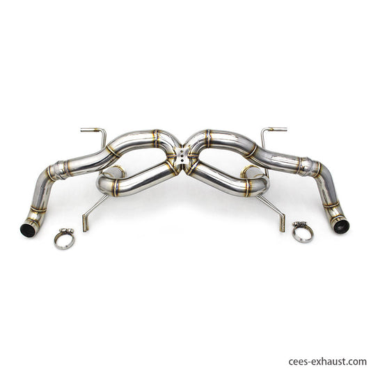 Audi R8 V8 4.2L 2007+ X Pipe Exhaust System