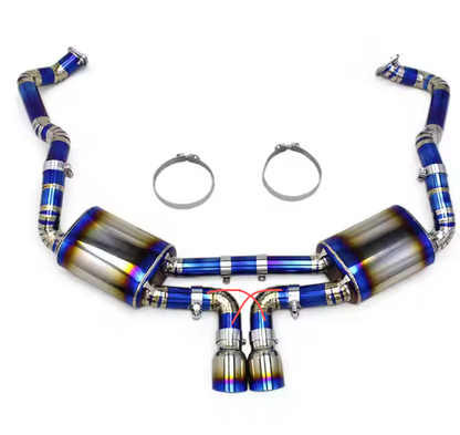 Porsche 981 Boxster/Cayman 2.7/3.4 Valved Sport Exhaust System