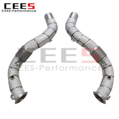BMW M550/M550i G30/N63 4.4TT Stainless Steel Downpipe Exhaust System