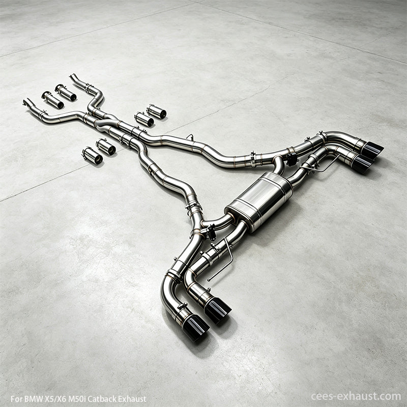 bmw x5 m50i exhaust upgrade	