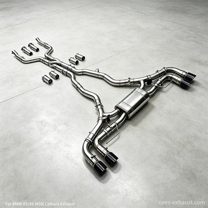bmw x5 m50i exhaust upgrade	