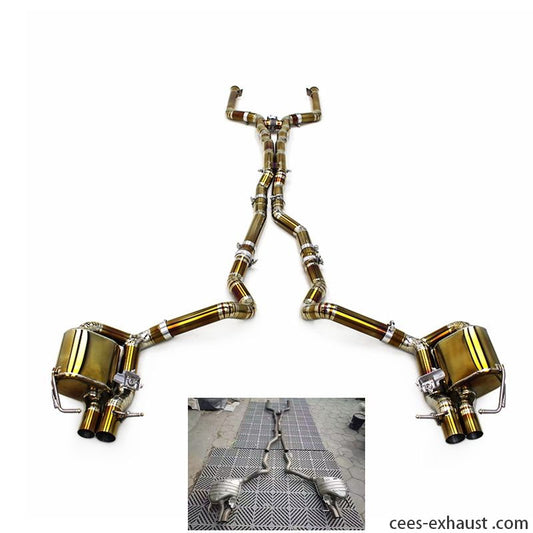 Mercedes-Benz C63/C63S AMG W205 4.0T Titanium Valved Sport Exhaust System
