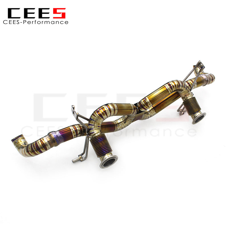 Audi R8 V8 4.2L 2007+ X Pipe Exhaust System