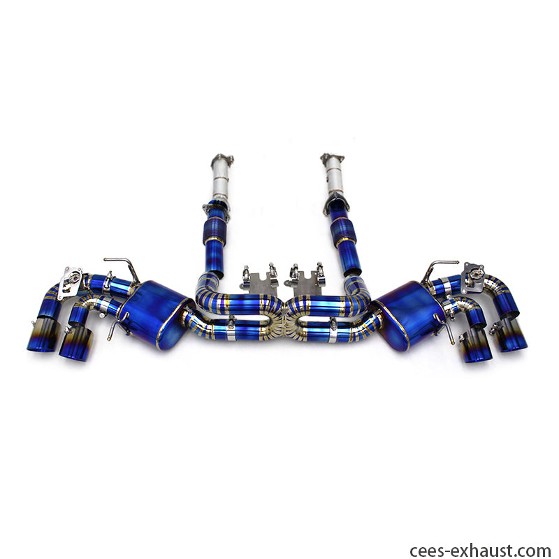 cees For Chevrolet Corvette C8 Valved Sport Exhaust System