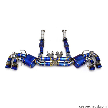 cees For Chevrolet Corvette C8 Valved Sport Exhaust System