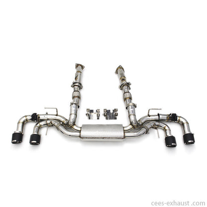 cees Catback Exhaust Valve for Chevrolet CORVETTE C8 2019-2022 Stainless Steel Exhaust 3 Inch Pipe Muffler Downpipes System