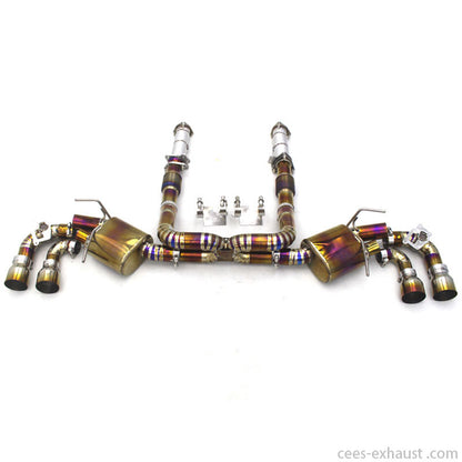 cees For Chevrolet Corvette C8 Valved Sport Exhaust System