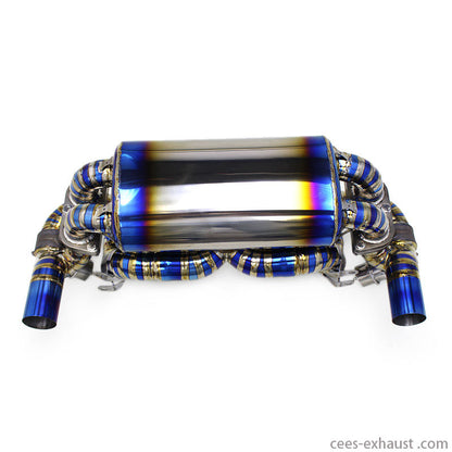 Ferrari F430 4.3L 2005-2009 Titanium Valved Sport Exhaust System