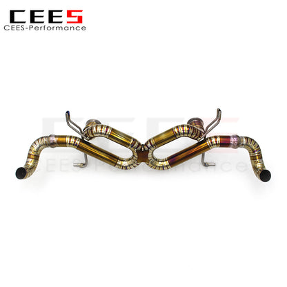 Audi R8 V8 4.2L 2007+ X Pipe Exhaust System