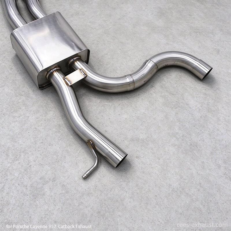 cayenne 957 exhaust