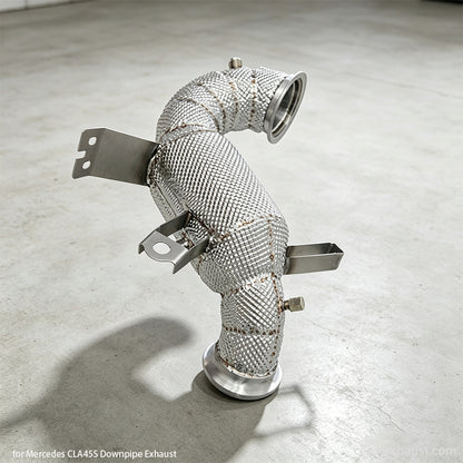 Mercedes-AMG A45S / CLA45S / GLA45 2.0T Downpipe Exhaust System (2020-2026, W177/C118)