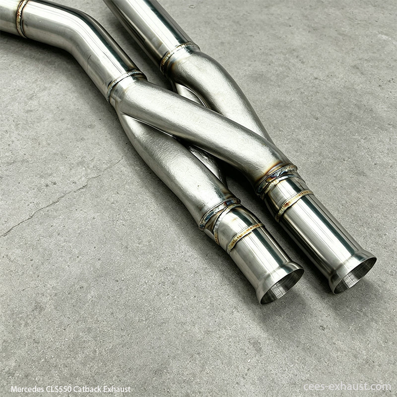 Mercedes-Benz CLS550 CLS500 Z Pipe Valved Sport Exhaust System