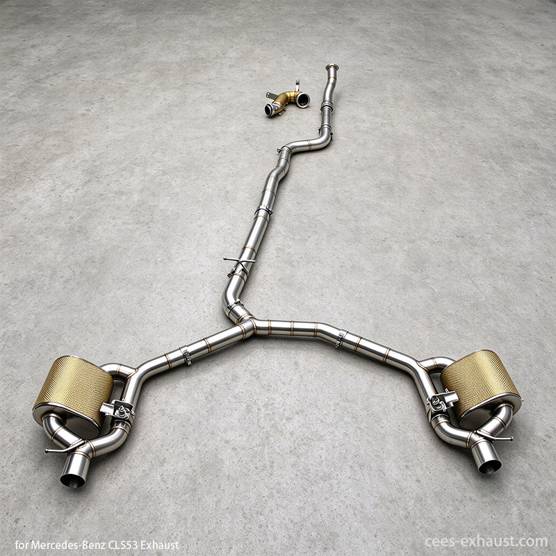 mercedes cls 53 amg exhaust