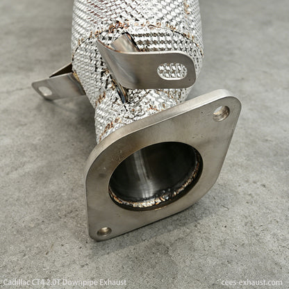 Cadillac CT4 2.0T Downpipe Exhaust System（American Version - No OPF/GPF)