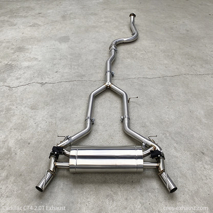 cees for Cadillac CT4 2.0T 2019-2023 Valved Sport Exhaust System