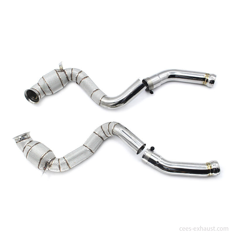 Mercedes C63/C63S AMG W205 4.0T 2015-2020 Stainless Steel Downpipe Exhaust System