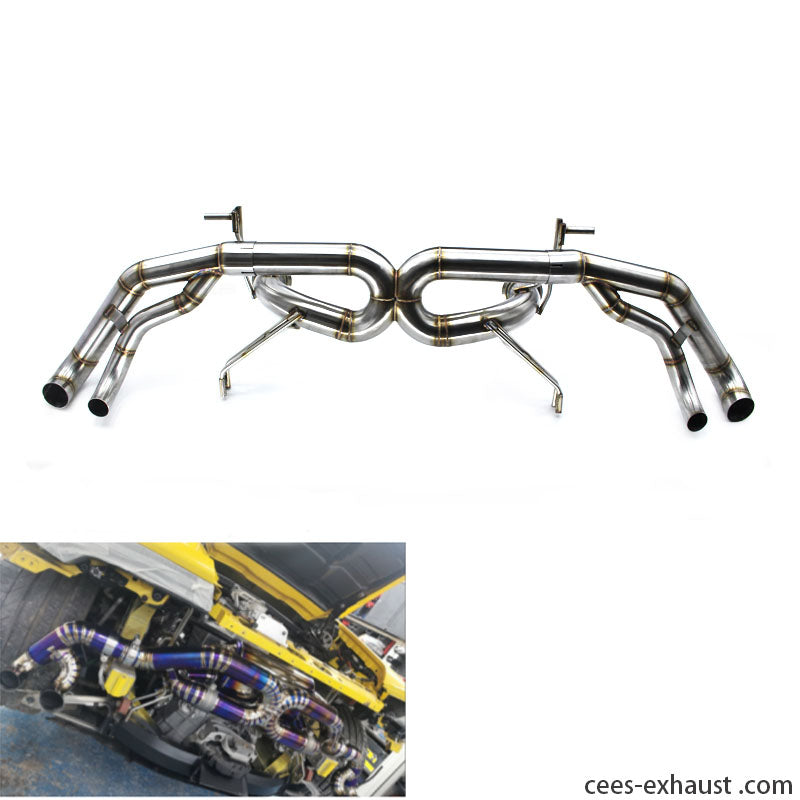 Lamborghini Huracan 5.2 LP580/LP610 Titanium Exhaust System