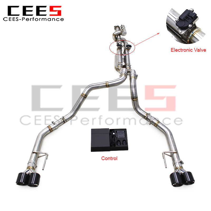 CEES for Ford Raptor F150 3.5T 2015-2019 Valved Sport Exhaust System