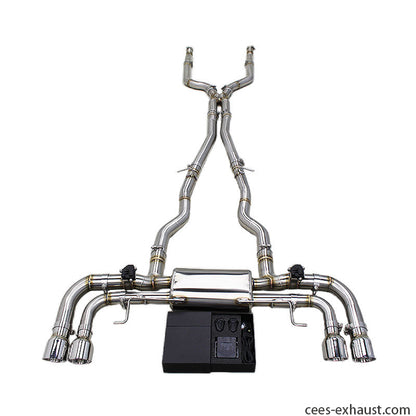 BMW M550/M550i G30/N63 4.4TT LCI Valved Sport Exhaust System