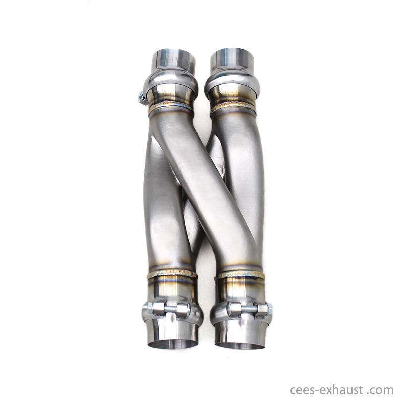 Z Pipe with 2.5 Inches/2.75 Inches/3 Inches General-purpose Mid Pipe Exhaust System