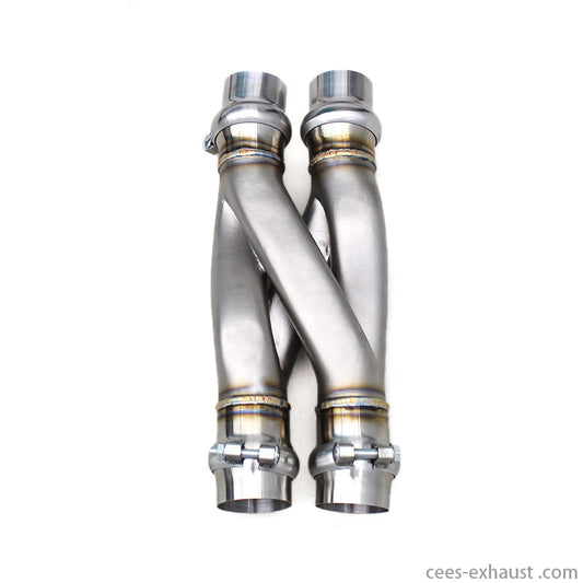 Z Pipe with 2.5 Inches/2.75 Inches/3 Inches General-purpose Mid Pipe Exhaust System