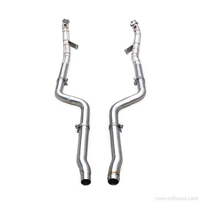 Mercedes-Benz CLS350 3.5L Stainless Steel Heat shield Downpipe Exhaust System