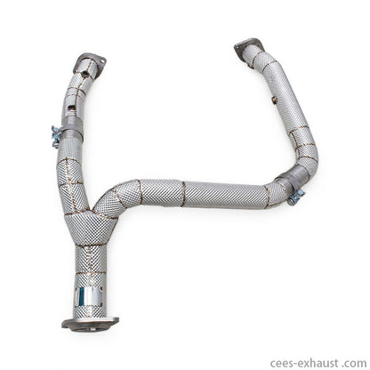 Dodge RAM 1500 5.7L 2019-2023 Stainless Steel Heat shield Downpipe Exhaust System