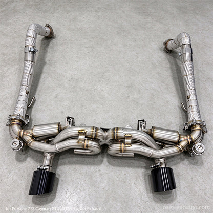 exhaust for 718 cayman