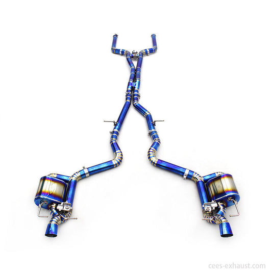 Mercedes AMG GT63 GT63S 4.0T 2019-2023 Valved Sport Exhaust System