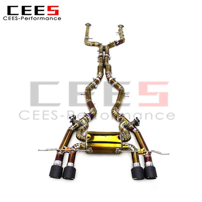 cees Catback Exhaust System For BMW M2 G87 2023 Exhaust Pipe Racing Muffler Escape Titanium/SUS304 Performance Exhaust valvetronic