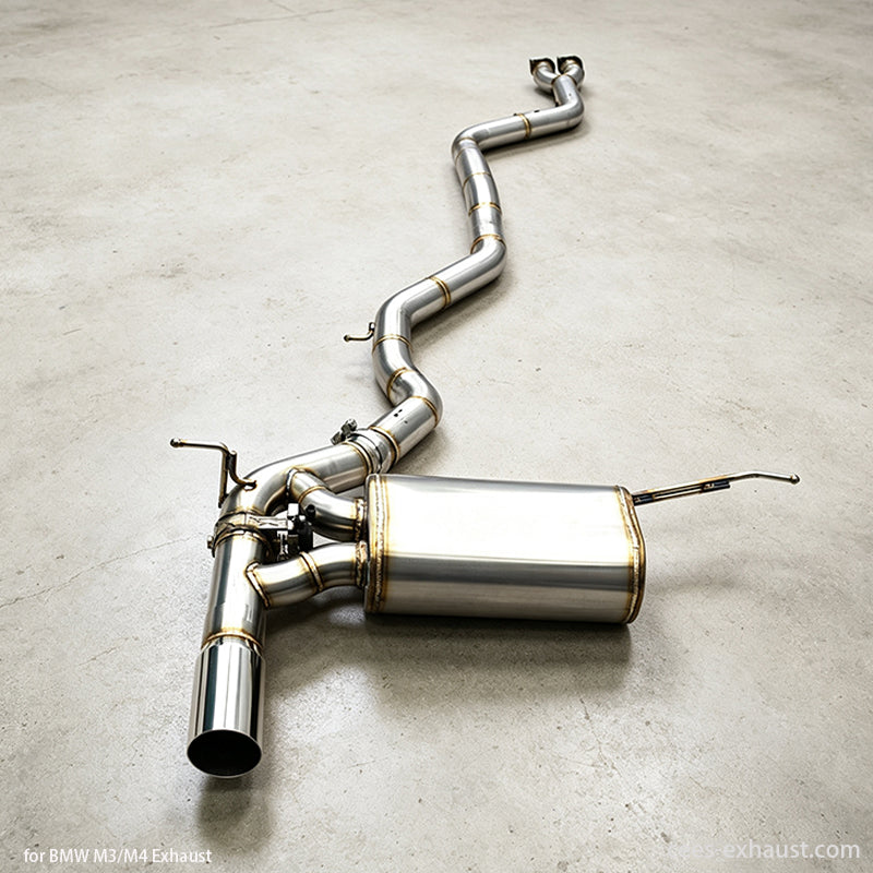 BMW M3/M4 F80/F82 3.0T Electronic-Valve Sport Exhaust with Left-Side Outlet