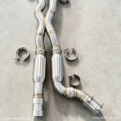 f82 m4 equal length midpipe exhaust