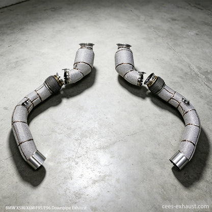 BMW F95 downpipe exhaust