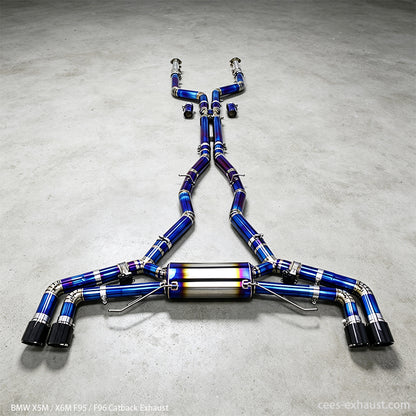 BMW F96 exhaust pipe