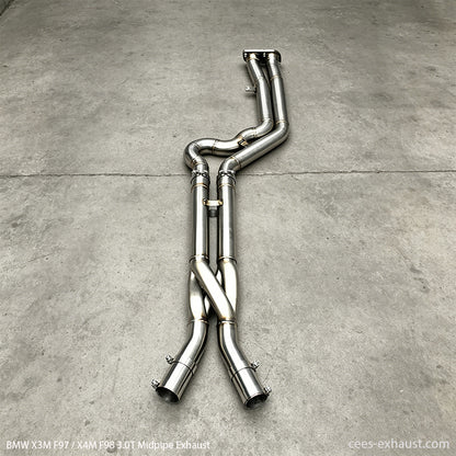 BMW X3M F97 / X4M F98 3.0T Equal Length Midpipe Exhaust System