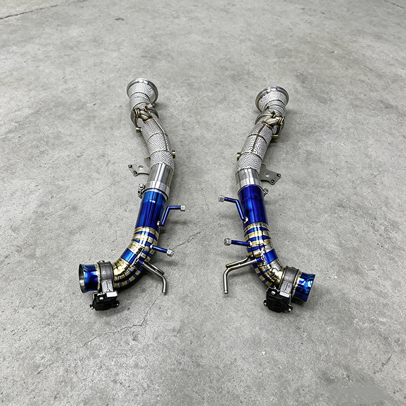 ferrari 296 exhaust