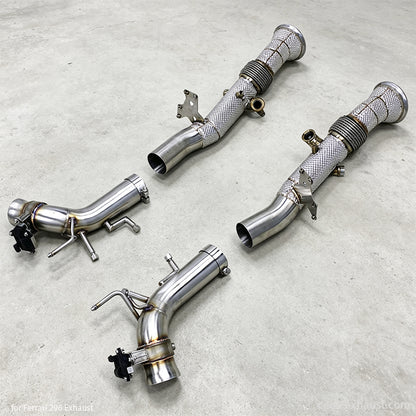 ferrari 296 exhaust upgrade