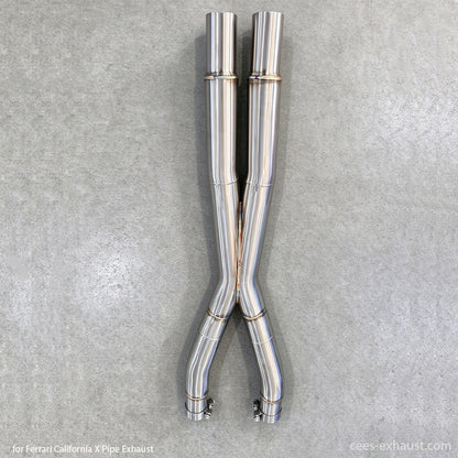 ferrari california midpipe exhaust