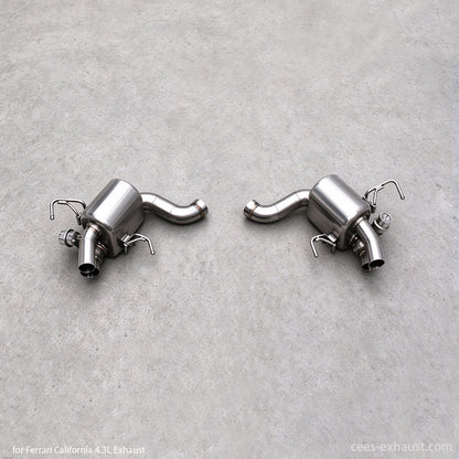 ferrari california exhaust system